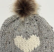 Load image into Gallery viewer, Toque Knit - Solid Heart
