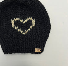 Load image into Gallery viewer, Toque Knit - Heart Outline
