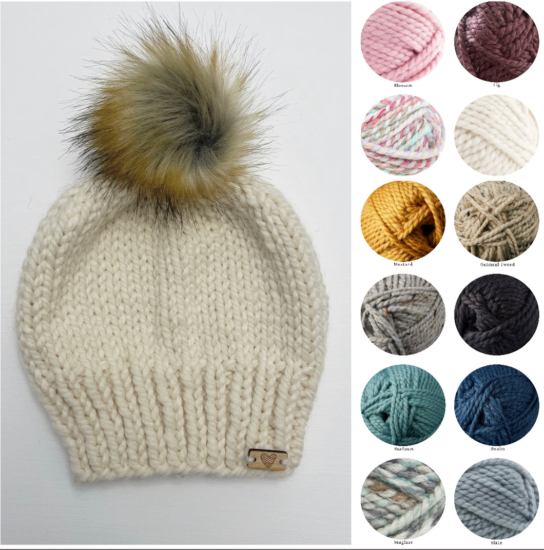 Toque Knit Solid - Customizable